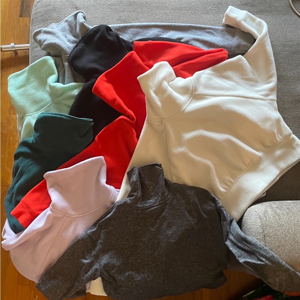 Girls sweaters-size 8-lot of 7